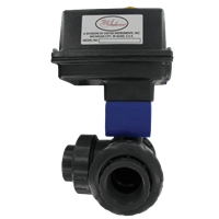 Series 3PBV 3-Way Plastic Automated Ball Valve